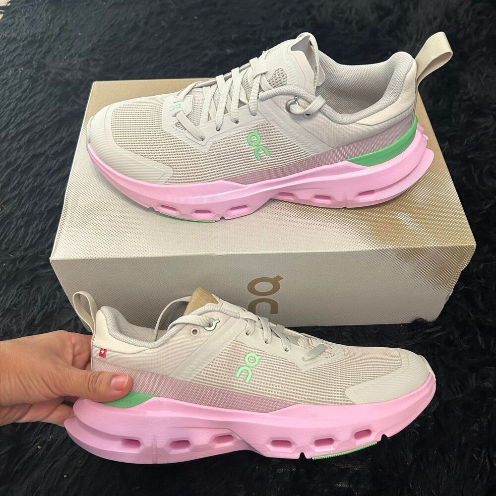ON CLOUDPULSE next multicolored athletic training running lace up shoes sz 8 new - Picture 7 of 7